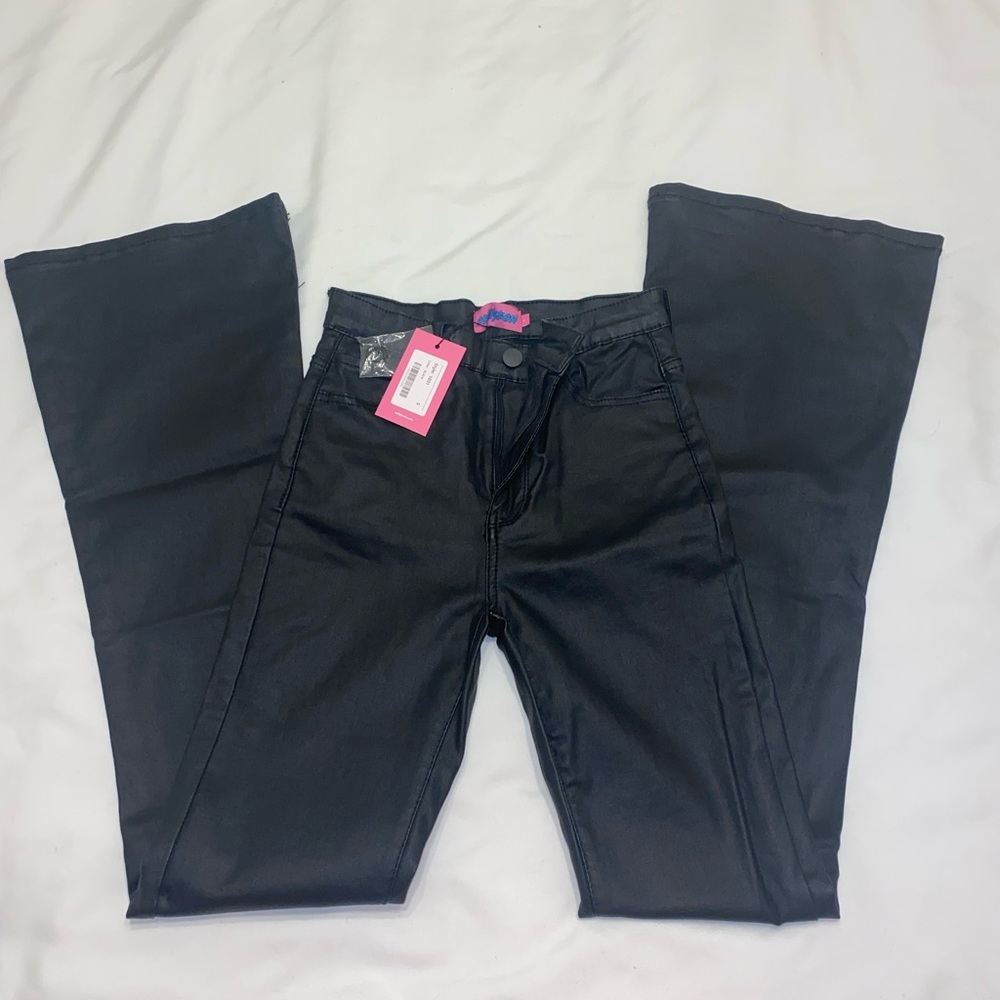 Black Leather Pants